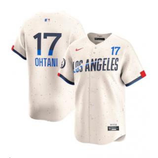 Shohei Ohtani Los Angeles Dodgers Nike City Connect Limited Jersey - Cream